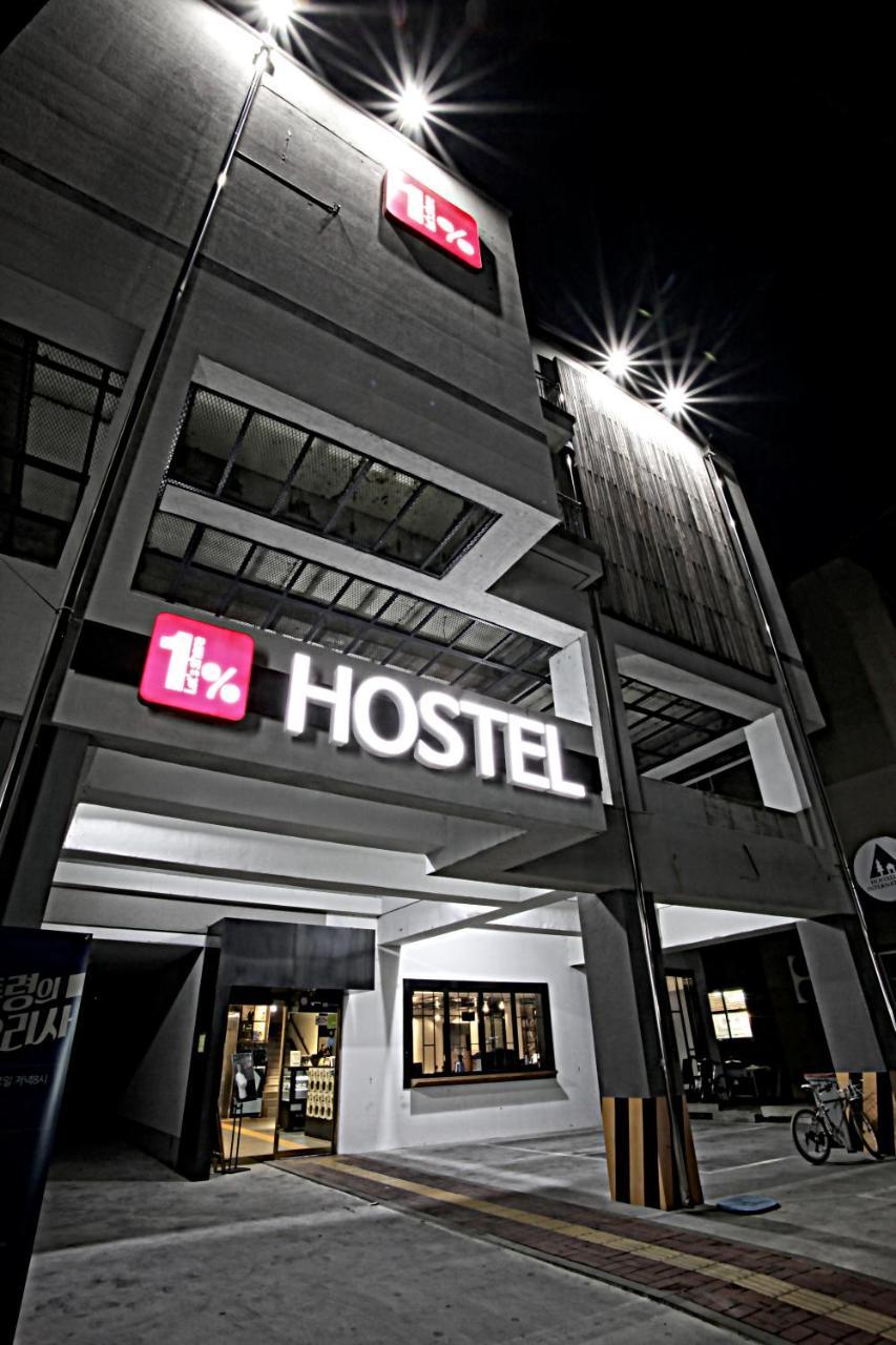 One Percent Hostel Jeonju Exterior photo